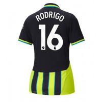 Camisa de time de futebol Manchester City Rodri Hernandez #16 Replicas 2º Equipamento Feminina 2024-25 Manga Curta